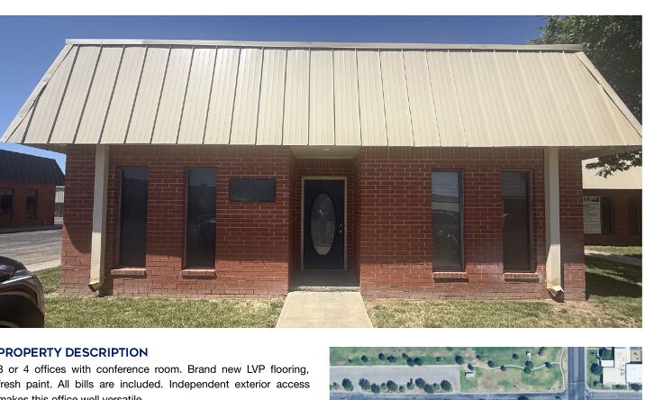Pictures of Office property located at 5410 Bell Building B, Amarillo, TX 79109 for lease - image #1
