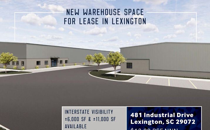 Pictures of Industrial property located at 481 Industrial Drive, Lexington, SC 29072 for lease - image #1
