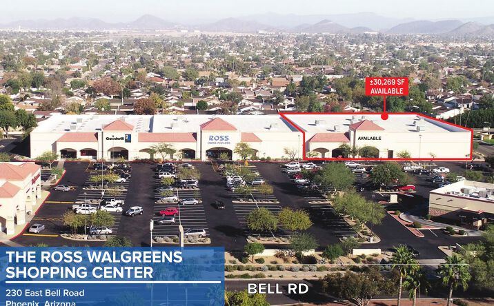 Pictures of Retail property located at 230 East Bell Road, Phoenix, AZ 85022 for lease - image #1