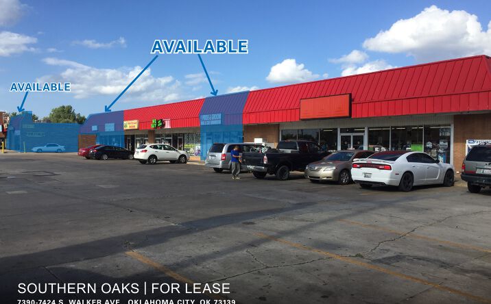 Pictures of Retail property located at 7390-7424 S. Walker Ave, Oklahoma City, OK 73139 for lease - image #1