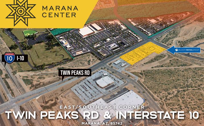 Pictures of Retail property located at Twin Peaks Rd & Interstate 10, Marana, AZ 85742 for lease - image #1