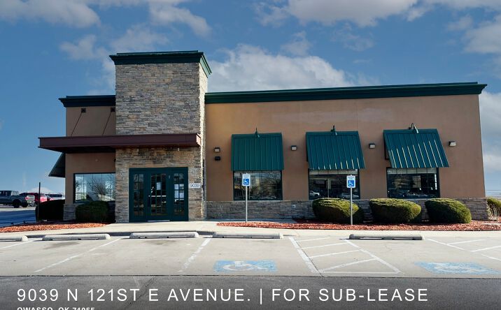 Pictures of Retail property located at 9039 N 121ST E AVENUE, Owasso, OK 74055 for lease - image #1