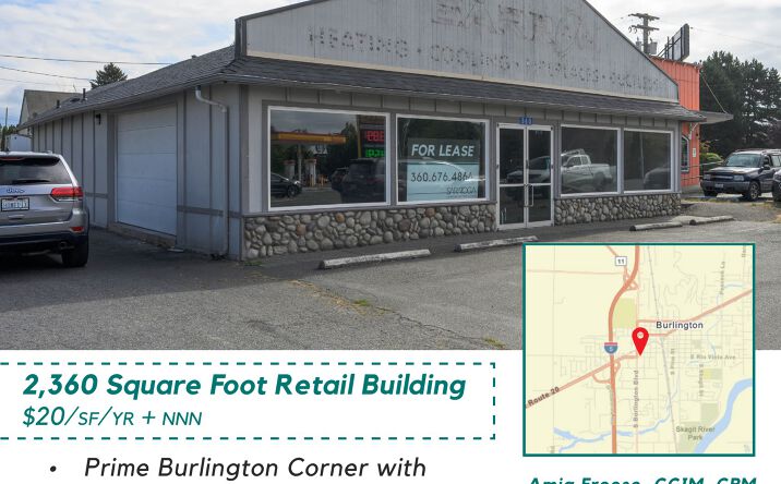 Pictures of Retail property located at 560 S Burlington Blvd, Burlington, WA 98233 for lease - image #1