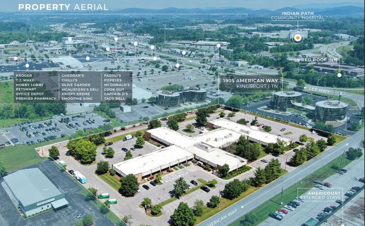 Pictures of Office, Special Purpose property located at 1905 American Way, Kingsport, TN 37660 for lease - image #1