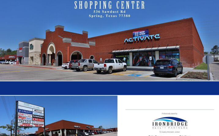 Pictures of Retail property located at 536 Sawdust Rd, Spring, TX 77380 for lease - image #1