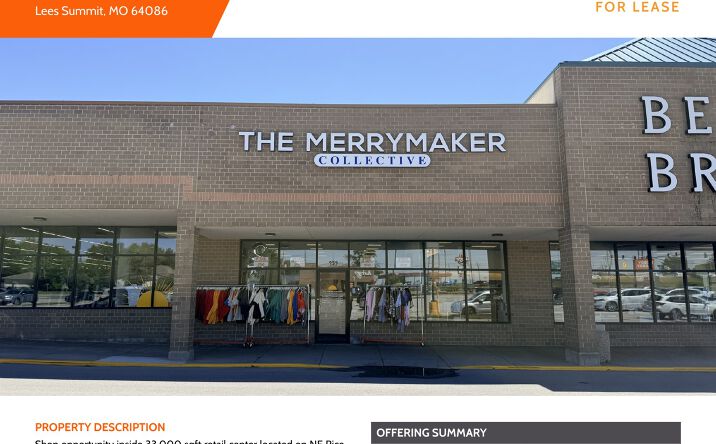 Pictures of Retail property located at 959 NE Rice Rd, Lees Summit, MO 64086 for lease - image #1