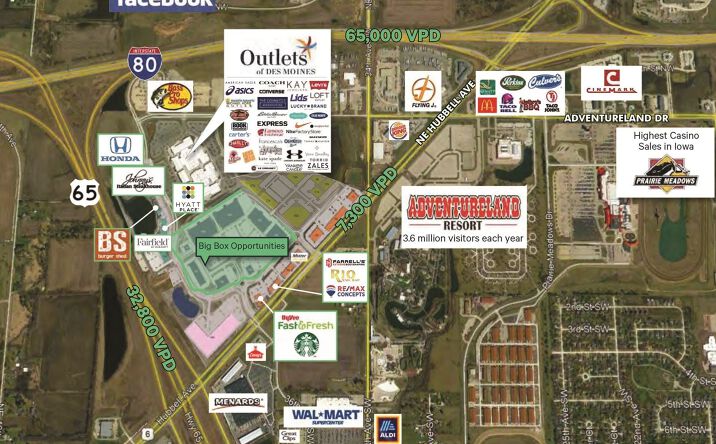 Pictures of Retail property located at Bass Pro Drive NW, Altoona, IA 50009 for lease - image #1