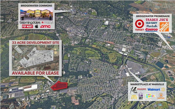 Pictures of Retail, Land property located at 127 & 135 Route 206, Hillsborough, NJ 08610 for lease - image #1