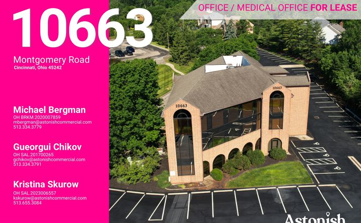 Pictures of Office property located at 10663 Montgomery Road, Cincinnati, OH 45242 for lease - image #1