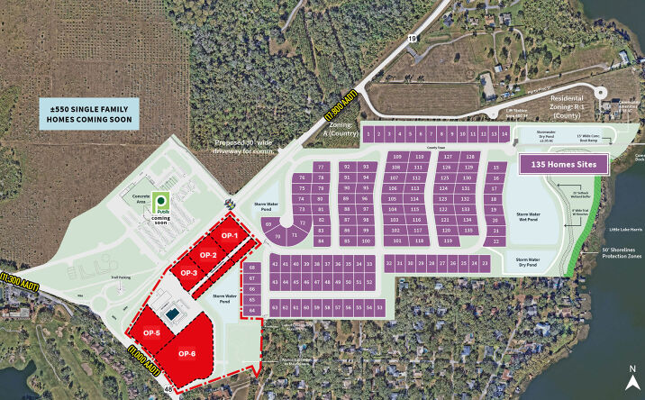 Pictures of Retail, Land property located at N Palm Avenue and State Road 19, Howey-In-The-Hills, FL 34737 for lease - image #1