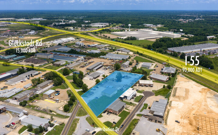 Pictures of Industrial property located at 355 Distribution Drive, Madison, MS 39110 for lease - image #1