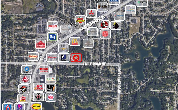 Pictures of Office, Special Purpose property located at 1711 4 Mile Road Northeast, Grand Rapids, MI 49525 for lease - image #1