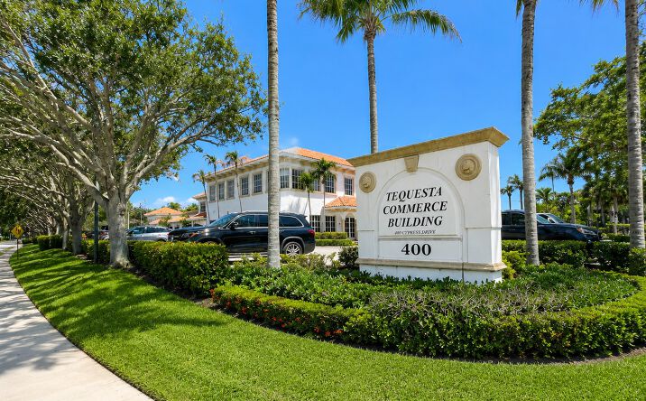 Pictures of Office property located at 400 North Cypress Drive, Tequesta, FL 33469 for lease - image #1