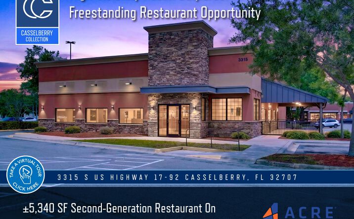 Pictures of Retail, Restaurant property located at 3315 S US Highway 17-92, Casselberry, FL 32707 for lease - image #1