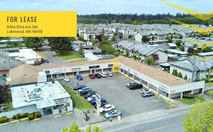 Pictures of Retail property located at 8404 83rd Ave SW, Lakewood, WA 98498 for lease - image #1
