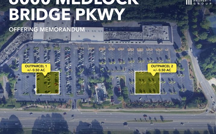 Pictures of Retail, Land property located at 6000 Medlock Bridge Parkway, Johns Creek, GA 30022 for lease - image #1