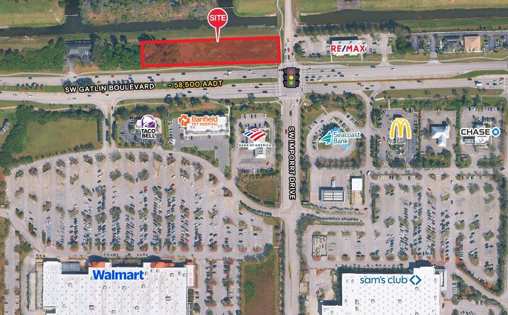 Pictures of Land property located at 1837 Gatlin Boulevard, Port St Lucie, FL 34953 for lease - image #1