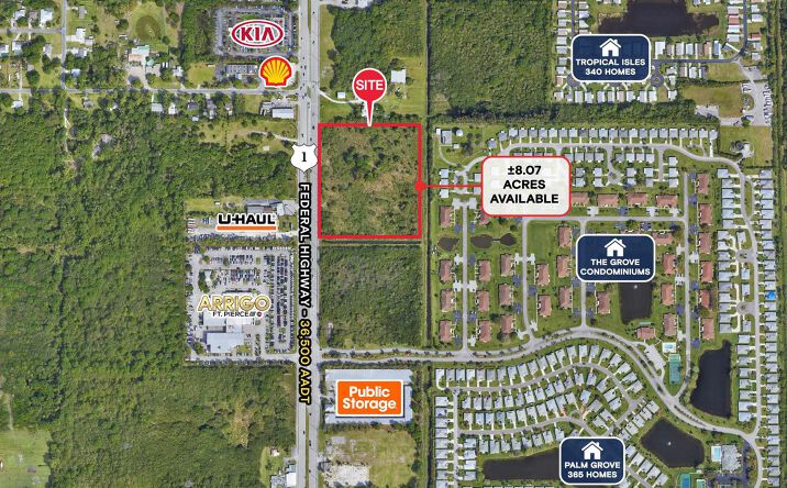 Pictures of Land property located at 5780 S US Highway 1, Fort Pierce, FL 34982 for lease - image #1