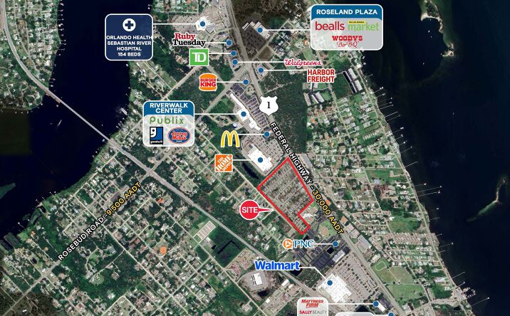 Pictures of Retail, Land property located at 13225 US-1, Sebastian, FL 32958 for lease - image #1