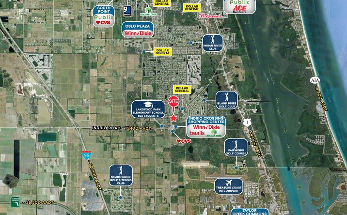 Pictures of Retail, Land property located at 5021 Turnpike Feeder Road, Fort Pierce, FL 34951 for lease - image #1