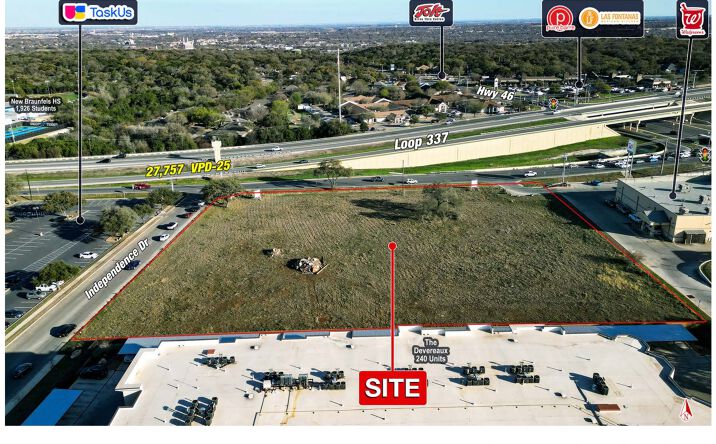 Pictures of Retail property located at NEQ HWY 46 & Loop 337, New Braunfels, TX 78132 for lease - image #1