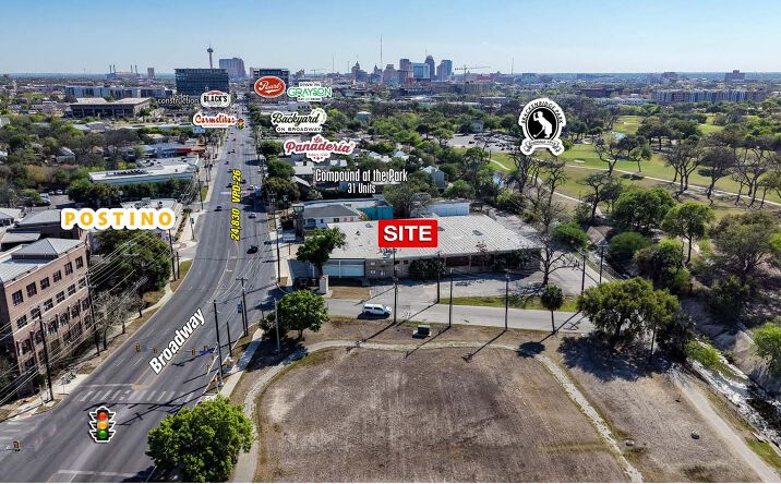 Pictures of Retail property located at 2625 Broadway, San Antonio, TX 78215 for lease - image #1