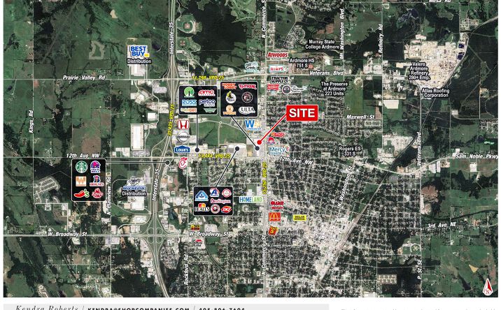 Pictures of Retail property located at 1211 N Commerce St, Ardmore, OK 73401 for lease - image #1