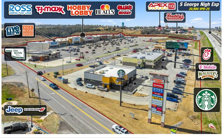 Pictures of Retail property located at 1210 Tanglewood Drive, McAlester, OK 74501 for lease - image #1