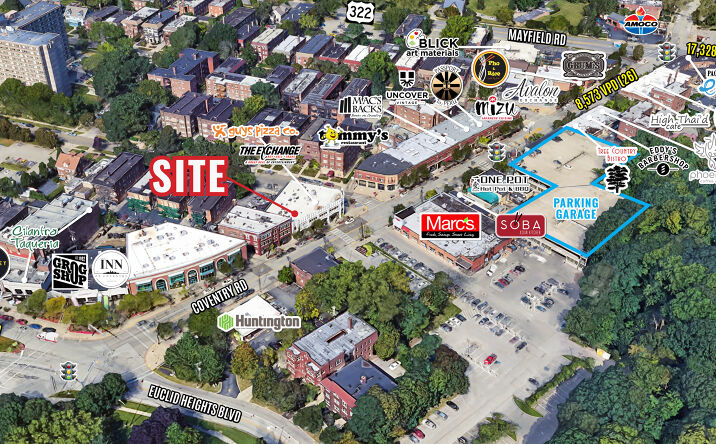 Pictures of Retail property located at 1844 Coventry Road, Cleveland Heights, OH 44118 for lease - image #1