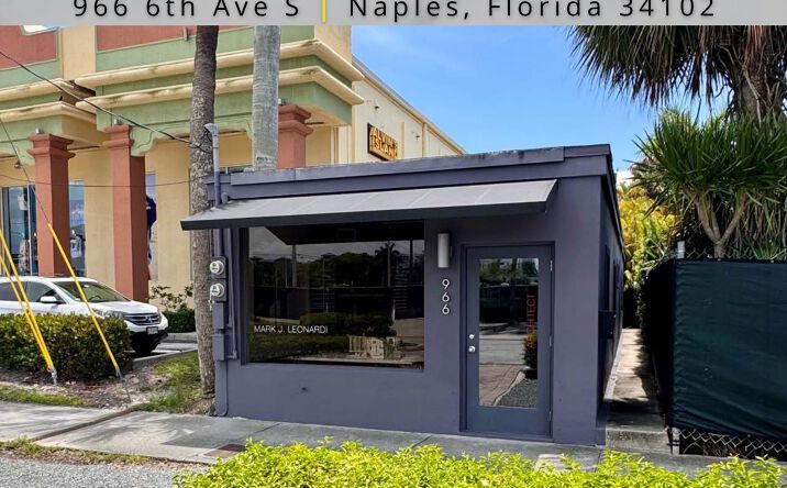 Pictures of Retail, Office property located at 966 6th Ave S, Naples, FL 34102 for lease - image #1