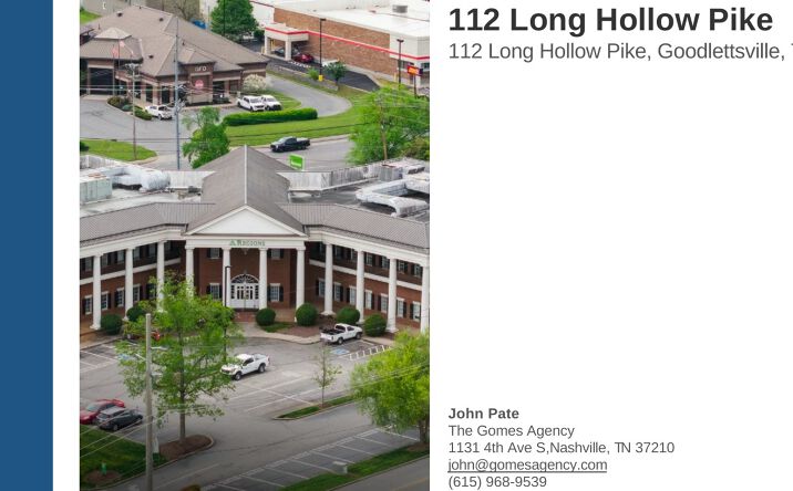 Pictures of Office property located at 112 Long Hollow Pike, Goodlettsville, TN 37072 for lease - image #1