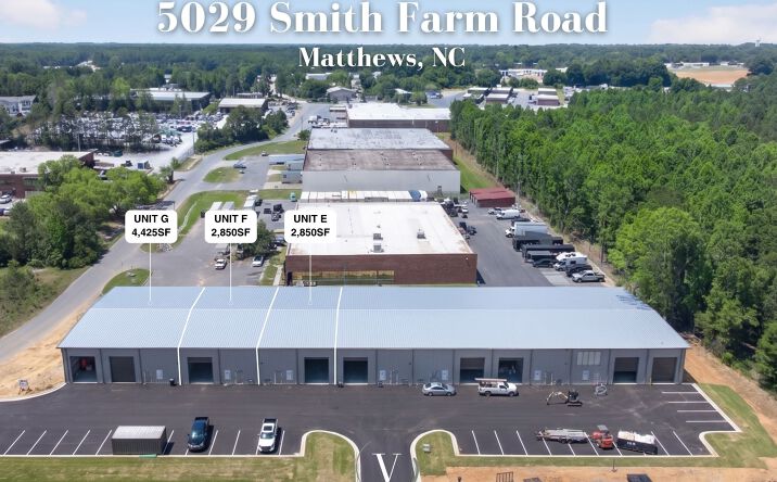 Pictures of Office, Retail, Industrial property located at 5029 Smith Farm Road, Matthews, NC 28104 for lease - image #1