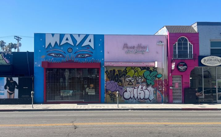 Pictures of Retail property located at 7362 Melrose Avenue, Los Angeles, CA 90046 for lease - image #1