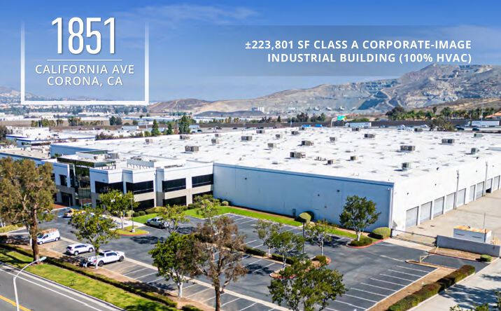 Pictures of Industrial property located at 1851 California Ave, Corona, CA 92881-6477 for lease - image #1