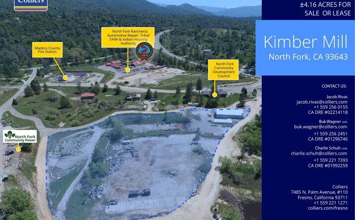 Pictures of Industrial, Land property located at 57839 Road 225, Lot #12, North Fork, CA 93643 for lease - image #1