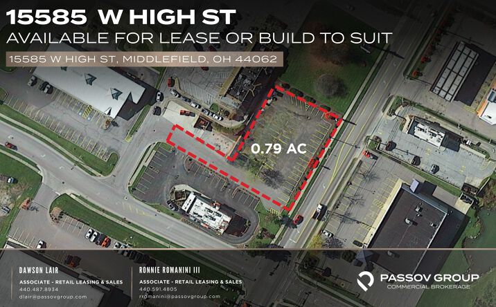 Pictures of Retail property located at 15585 W High St, Middlefield, OH 44062 for lease - image #1