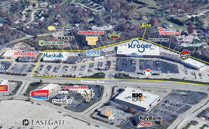 Pictures of Retail, Special Purpose property located at 4530 Eastgate Boulevard, Cincinnati, OH 45245 for lease - image #1