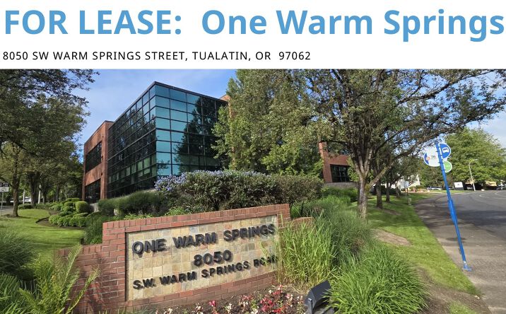 Pictures of Office property located at 8050 SW Warm Springs Street, Tualatin, OR 97062 for lease - image #1
