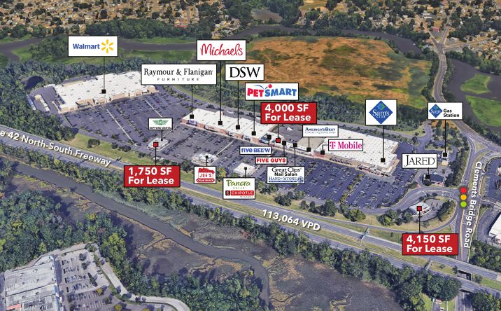 Pictures of Retail property located at 2000 Clements Bridge Road, Deptford, NJ 08096-2016 for lease - image #1