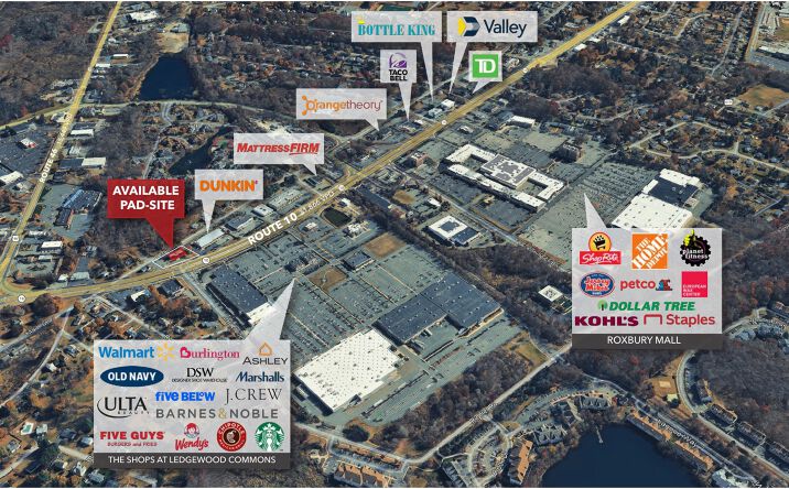 Pictures of Retail property located at 500 Route 10, Roxbury, NJ 07081 for lease - image #1