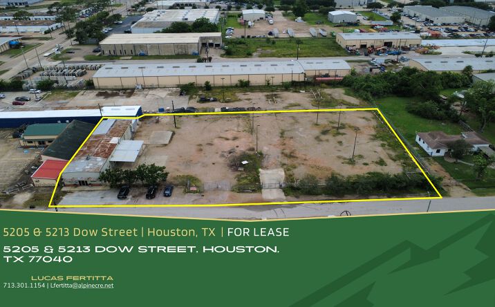Pictures of Industrial property located at 5205 & 5213 Dow Street, Houston, TX 77040 for lease - image #1