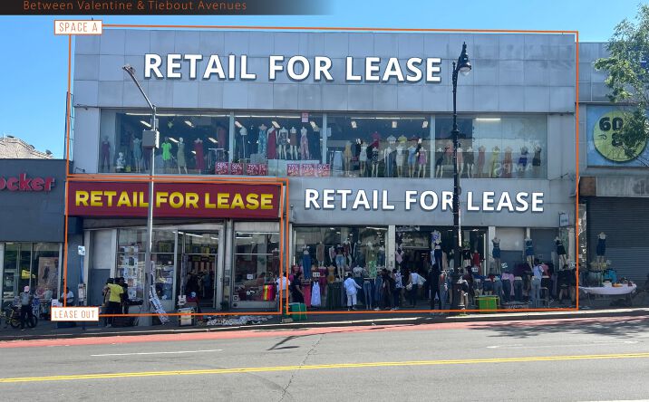 Pictures of Retail property located at 270 East Fordham Road, Bronx, NY 10458 for lease - image #1