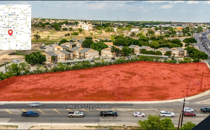 Pictures of Land property located at 7432 S. Presa Street, San Antonio, TX 78233 for lease - image #1