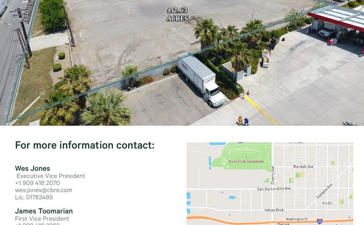 Pictures of Industrial, Land property located at 10505 Almond Ave., Fontana, CA 92337 for lease - image #1