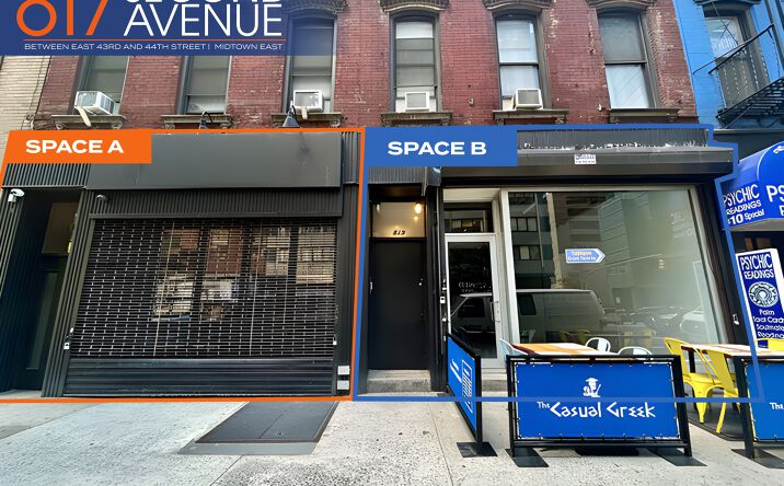 Pictures of Retail property located at 817 2nd Ave, Manhattan, NY 10017 for lease - image #1