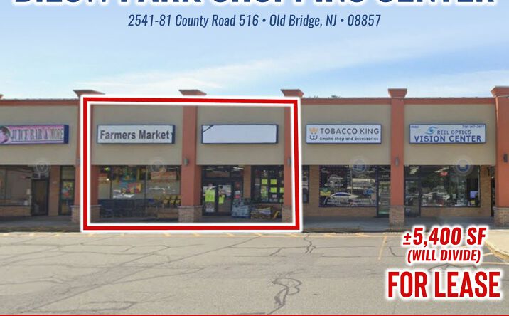 Pictures of Retail property located at 2541-81 County Road 516, Old Bridge, NJ 08857 for lease - image #1