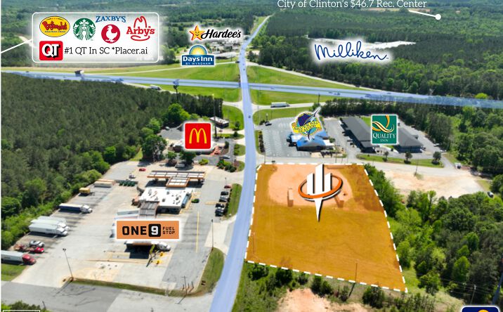 Pictures of Retail, Land, Restaurant property located at 12819 South Carolina 56, Clinton, SC 29325 for lease - image #1