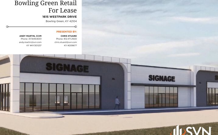 Pictures of Retail property located at 1615 Westpark Drive, Bowling Green, KY 42104 for lease - image #1