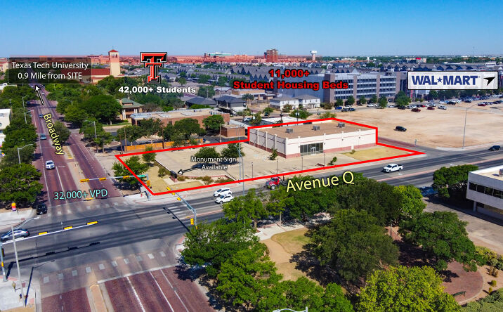Pictures of Retail, Office, Restaurant property located at 1102 AVE Q, LUBBOCK, TX 79401-2006 for lease - image #1