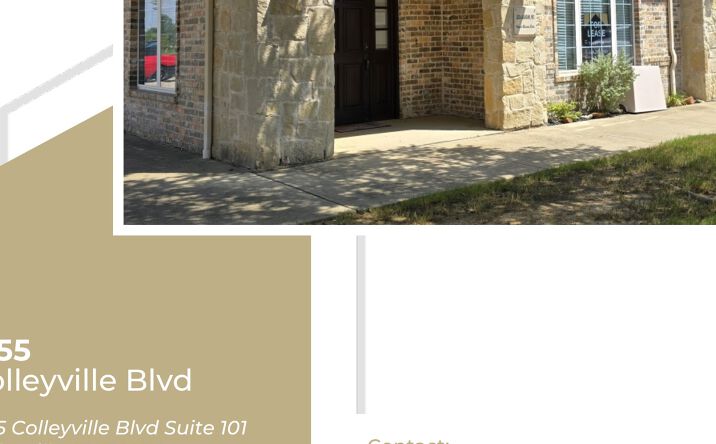 Pictures of Office property located at 7155 Colleyville Blvd Suite 101, Colleyville, TX 76034 for lease - image #1